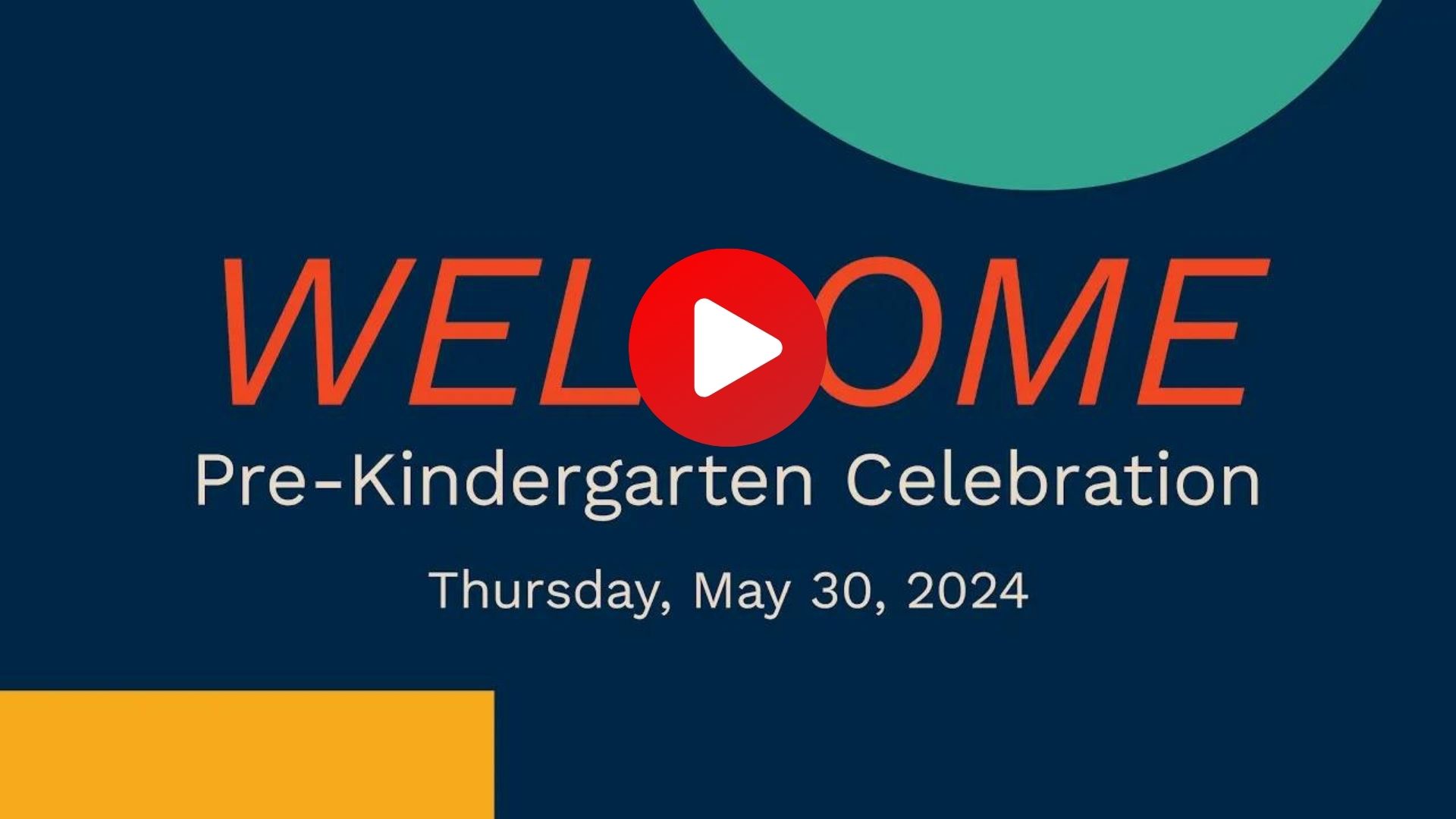 PreK Celebration